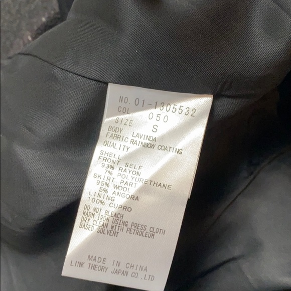 SALE Theory knit dress with wool/angora skirt sz s - Picture 4 of 4